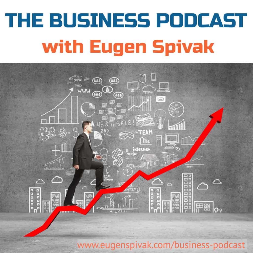 TBP New Logo - Growth 3000x3000 px w Business Podcast - The Business Podcast with Eugen Spivak